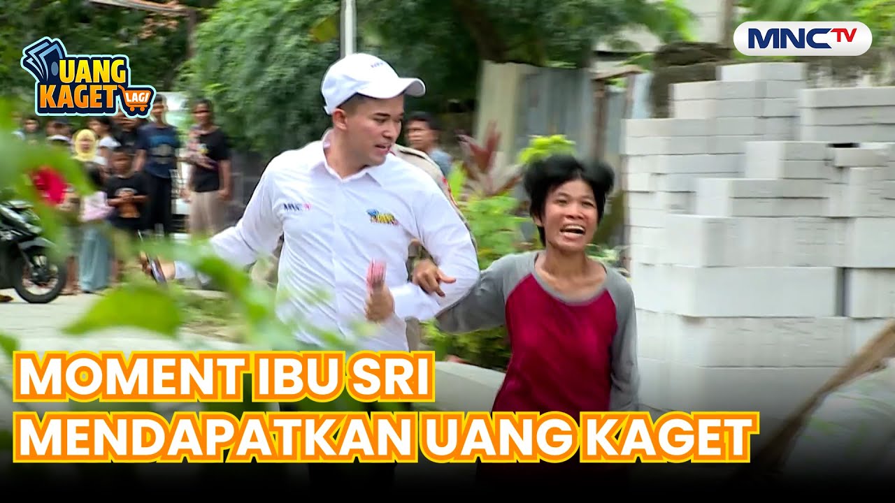 Moment Ibu Sri mendapatkan uang kaget UKBR