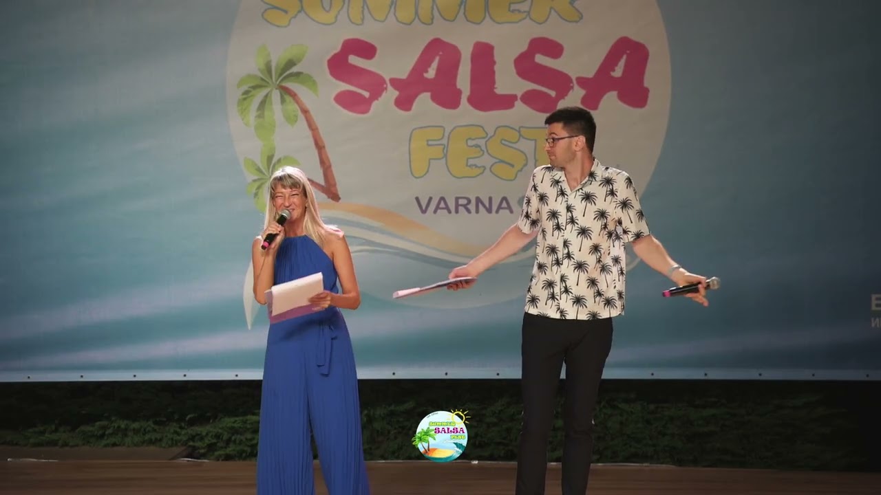 Saturday Show Beginning at Summer Salsa Fest 2025