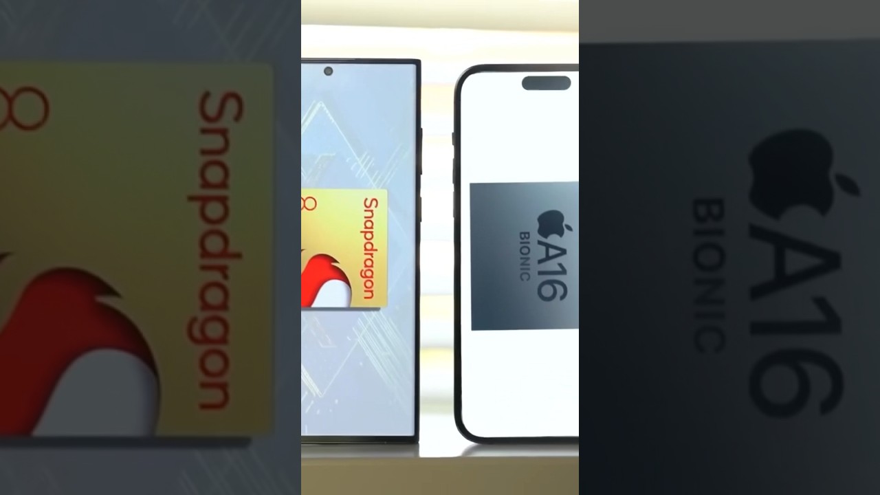 Apple vs Samsung: Snapdragon and A16 bionic chipsets compared 🔥