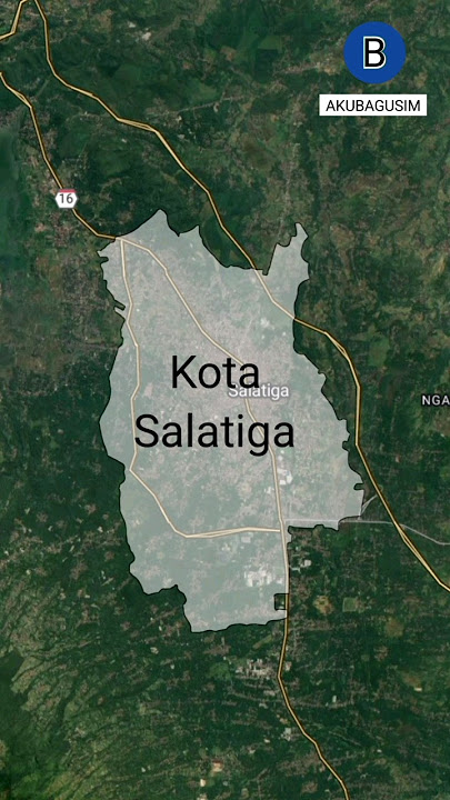 Geografi Kota Salatiga, Provinsi Jawa Tengah, NKRI🇮🇩