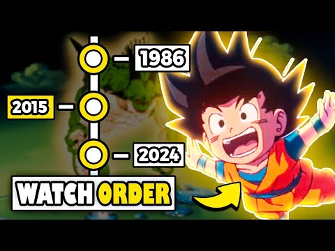 How To Watch Dragon Ball Series in The Right Order!