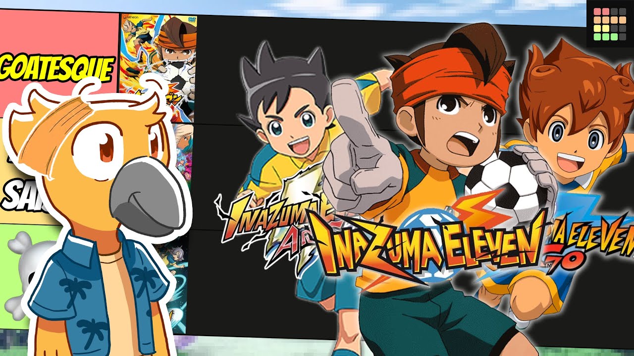 Quelle est la MEILLEURE saison de INAZUMA ELEVEN ? (Tier list)