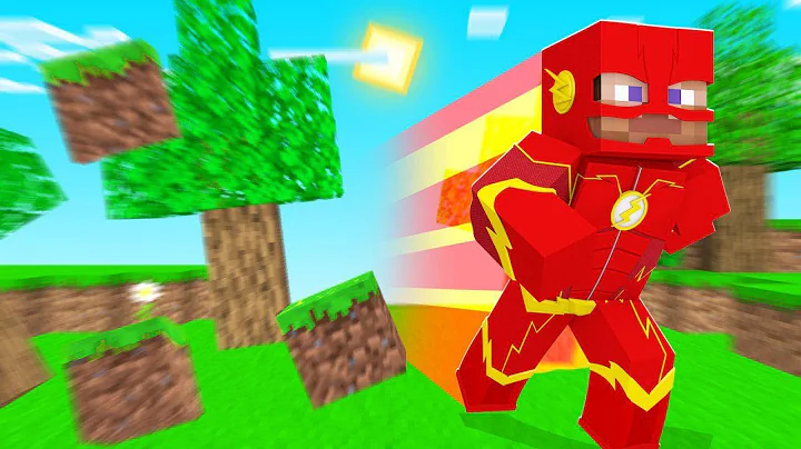 Running As FAST As The FLASH In Minecraft! (dangerous)