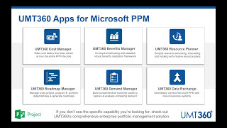 UMT360 On-Demand Webinar - Supercharging Microsoft Project With Powerful New Capabilities
