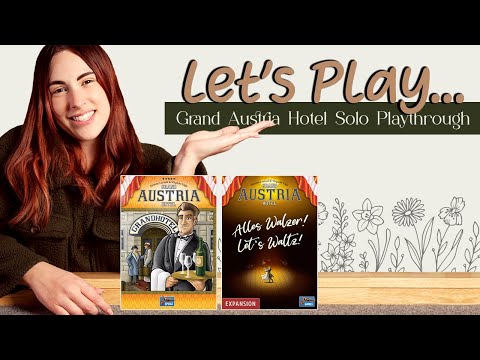 Let's Play... Grand Austria Hotel! | Solo Playthrough Livestream