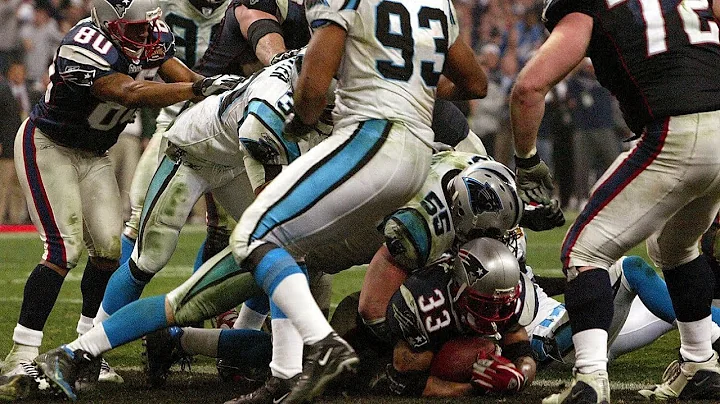 Kevin Faulk 2 Point Conversion Play Super Bowl XXXVIII vs Panthers (4K)