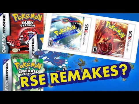 Pokemon Key Rse Pokemon RSE Remakes? - YouTube
