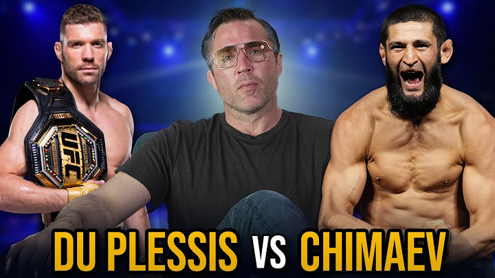 How does Chimaev Beat Dricus Du Plessis?