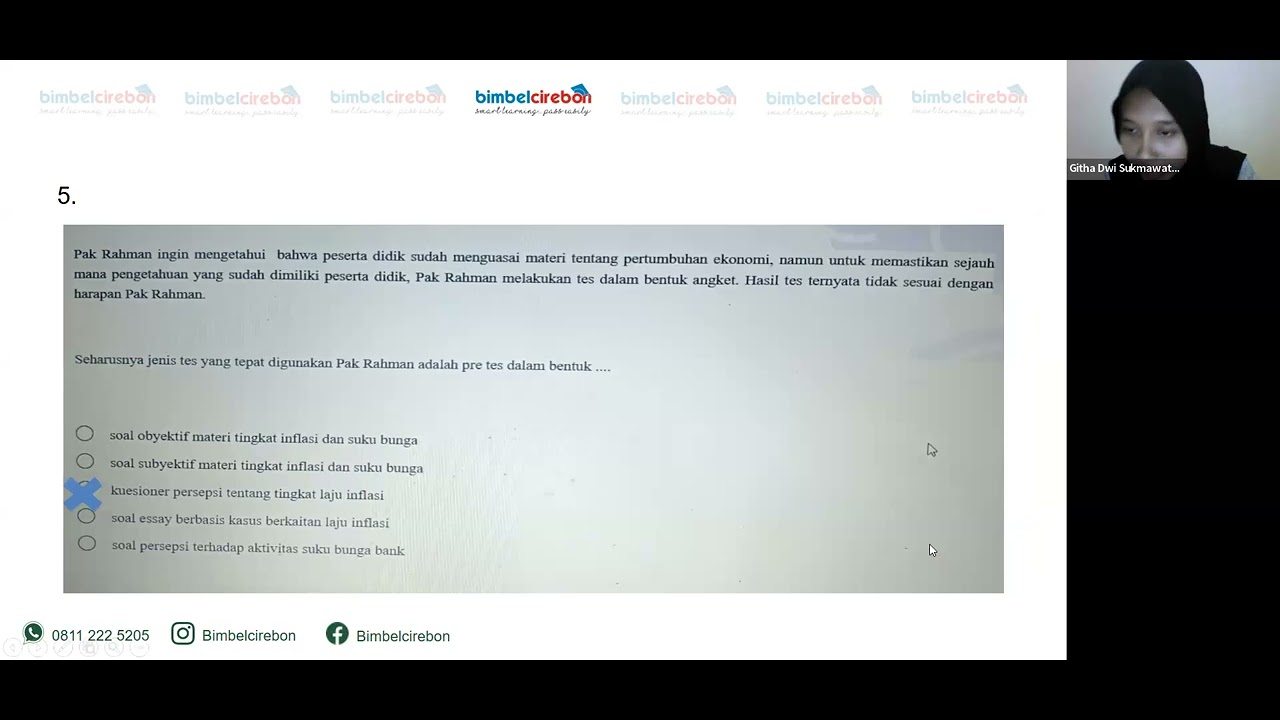 PEMBAHASAN SOAL PPG TAHAP 2 SJT PCK EKONOMI