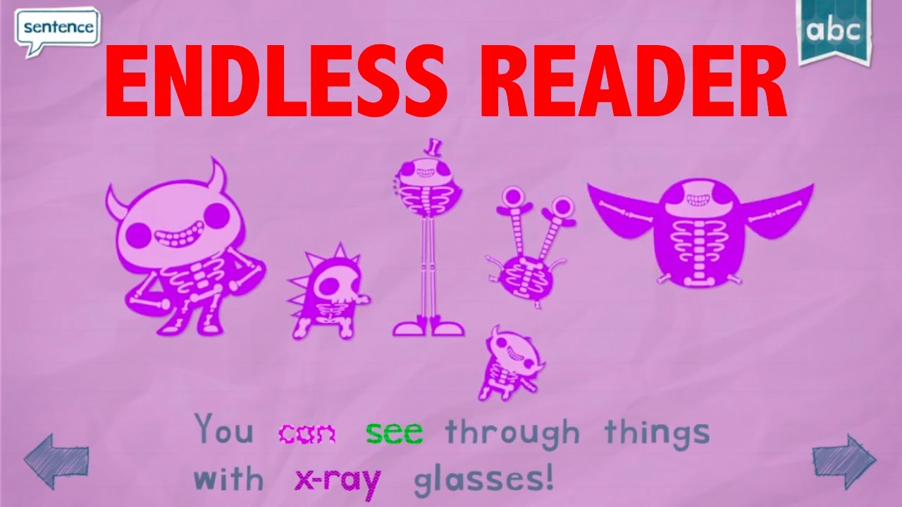 Play Learn Endless Reader The Word See Endless Alphabet Youtube