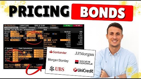 🔴 CÓMO SE CALCULA EL PRECIO DE UN BONO Y TIPOS de YIELDS en RENTA FIJA EXPLICADO - SESIÓN 4