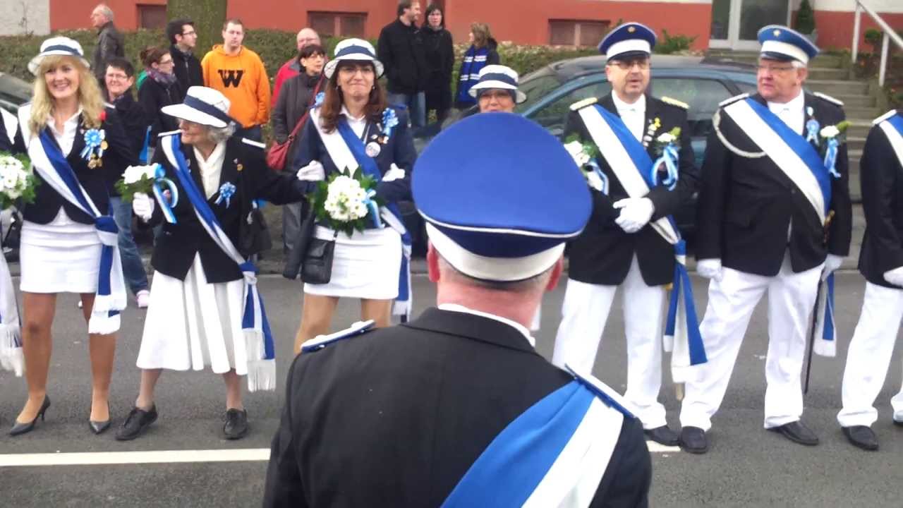 Harpener Maischützen 2013 vor dem Amtshaus in Bochum-Harpen