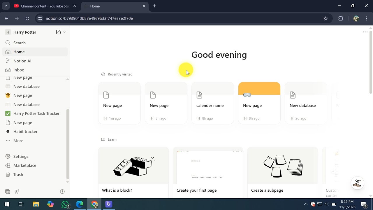 Как переключить Notion в режим Light
