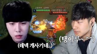 [장인대전] 꿀탱탱 VS 금똥왁왁 ㅣ리븐,레넥 1위들의 '세기의 대결' 오랜만에 박제 한번 가겠습니다..