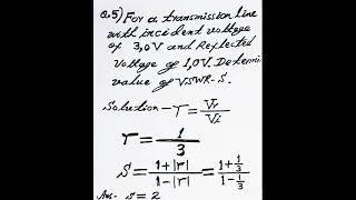Electromagnetics Mock Test Q-5