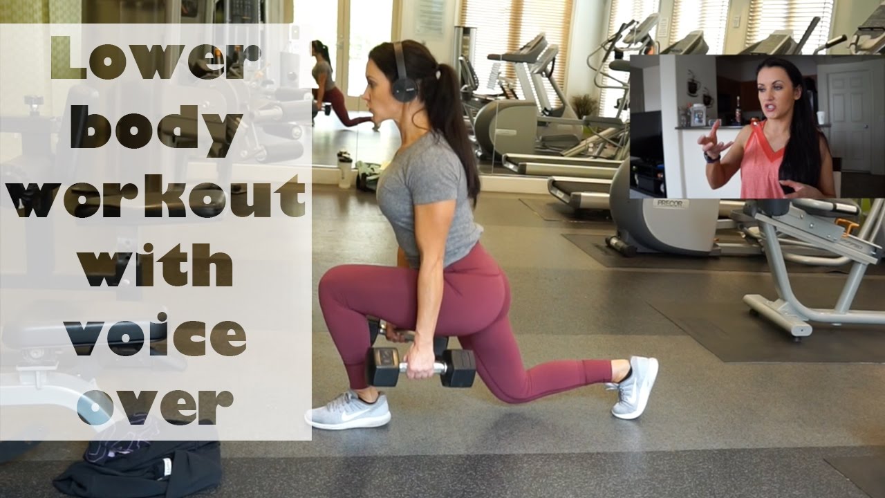 Apartment gym booty & leg workout Glute activation YouTube