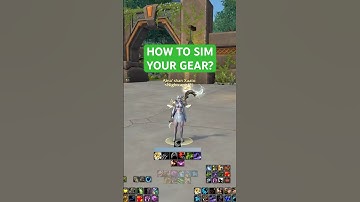 How to SIM - quick guide #wow #worldofwarcraft #dps #simulation #gear #great #vault #guide #loot