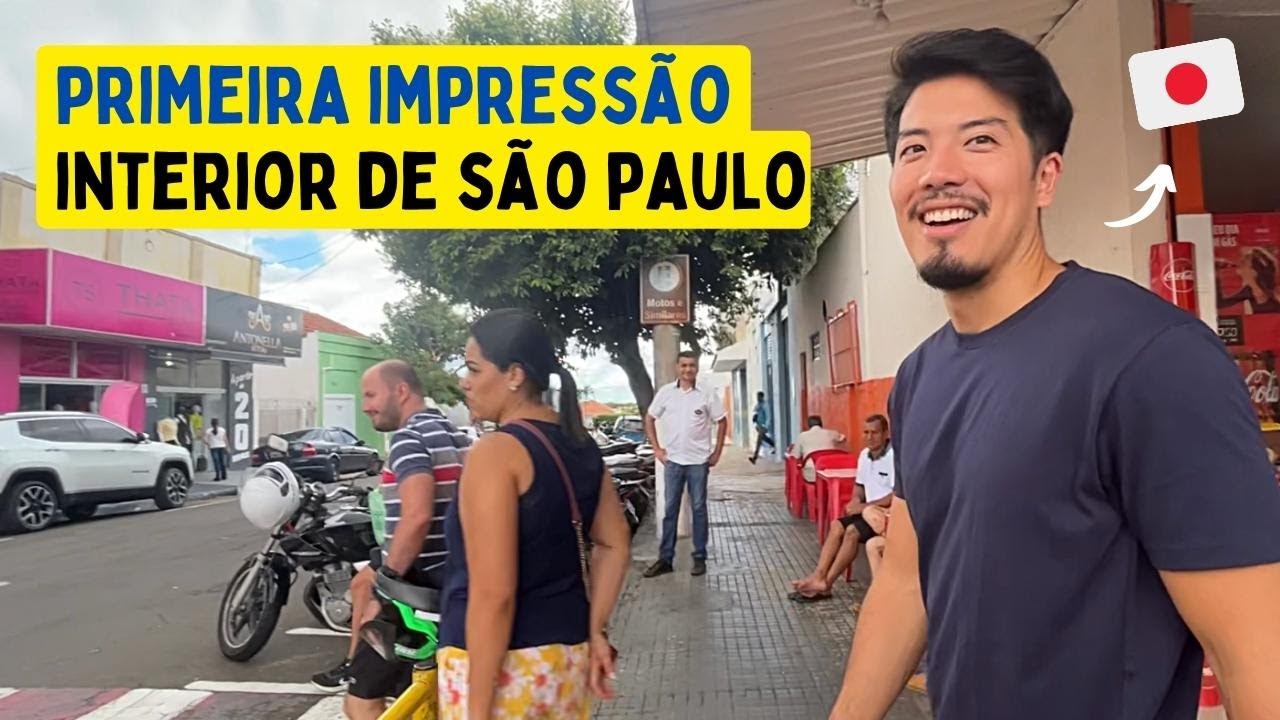 Primeira impressão do interior de São Paulo - YouTube
