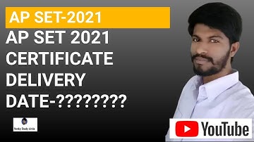 AP SET 2021 Certificate ఎప్పుడు రావొచ్చు-?