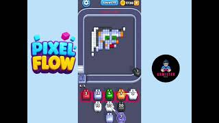 Pixel Flow Level 19 Walkthrough Solution