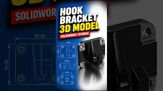 163 Hook Bracket #solidworks @needful3d