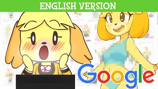 ISABELLE GOOGLES HERSELF (ENGLISH VERSION)