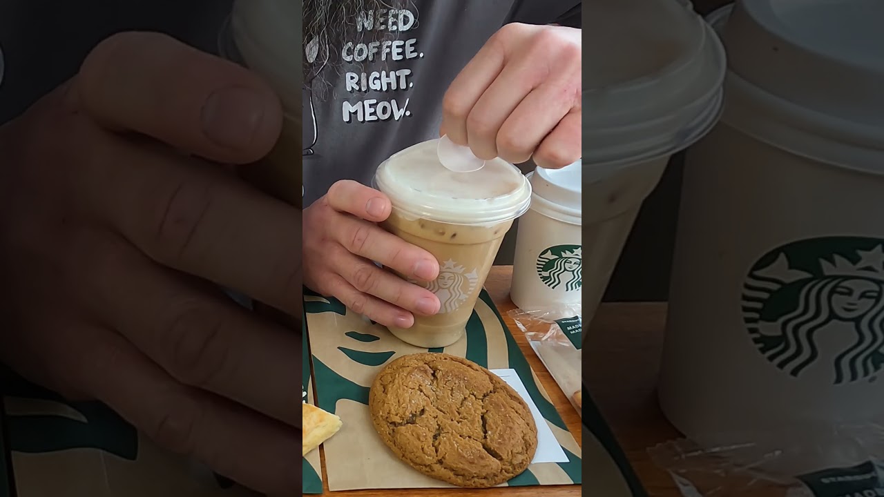 Starbucks Lid Removal 