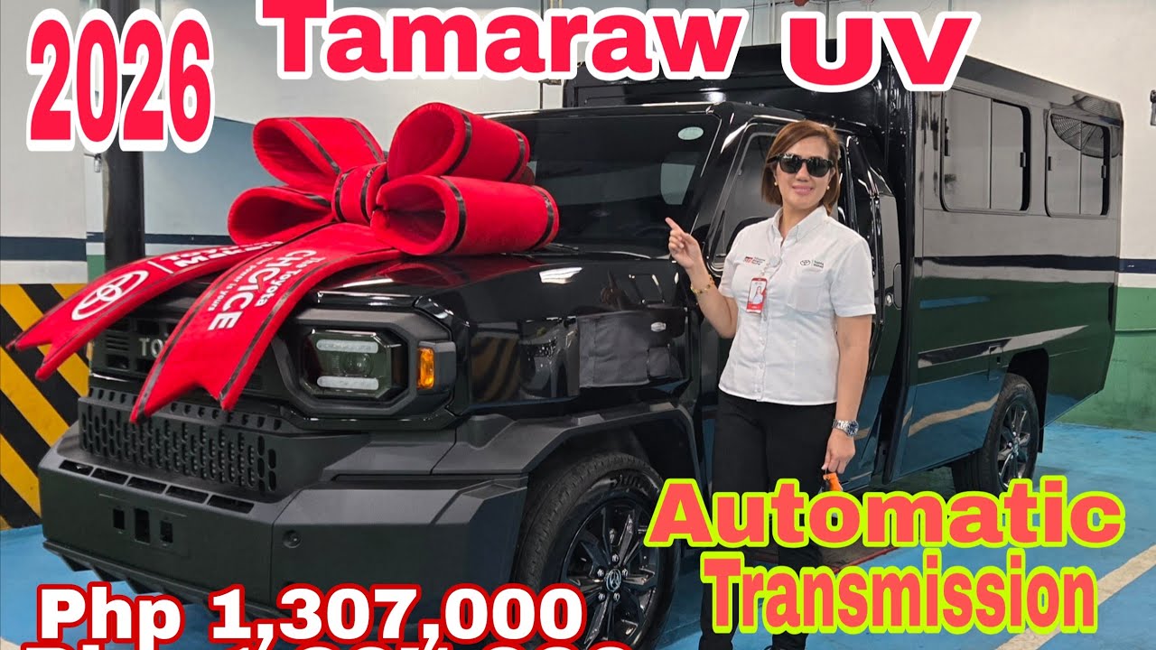 “FINALLY! Toyota Tamaraw UV Automatic Transmission Available Na!” Part I