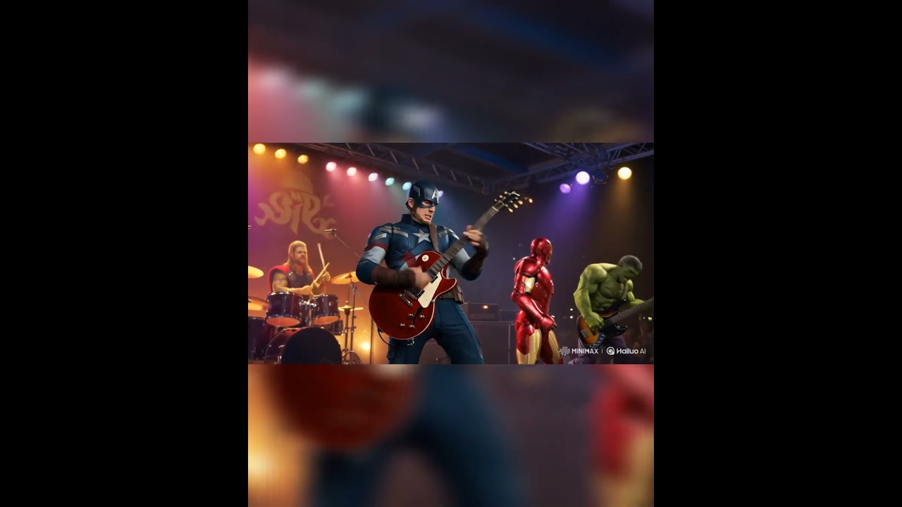 The Avengers | Iron Man | Animação 3D | Guitar Cover Instrumental by anirak 