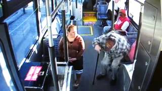 RAW VIDEO: Bus video shows woman moments before she went missing - 2011-12-23