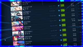 The long list of Sakura hentai games