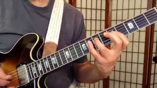 line #6 from 101 Bebop ii - V7 Patterns played on guitar -- Bruno Pelletier-Bacquaert