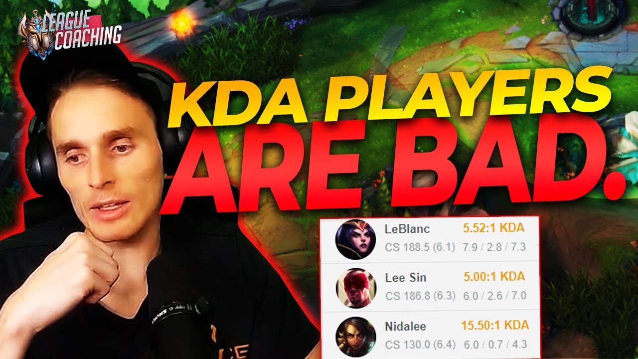 Why you SHOULD NOT be a KDA Player! Challenger LoL Coaching
