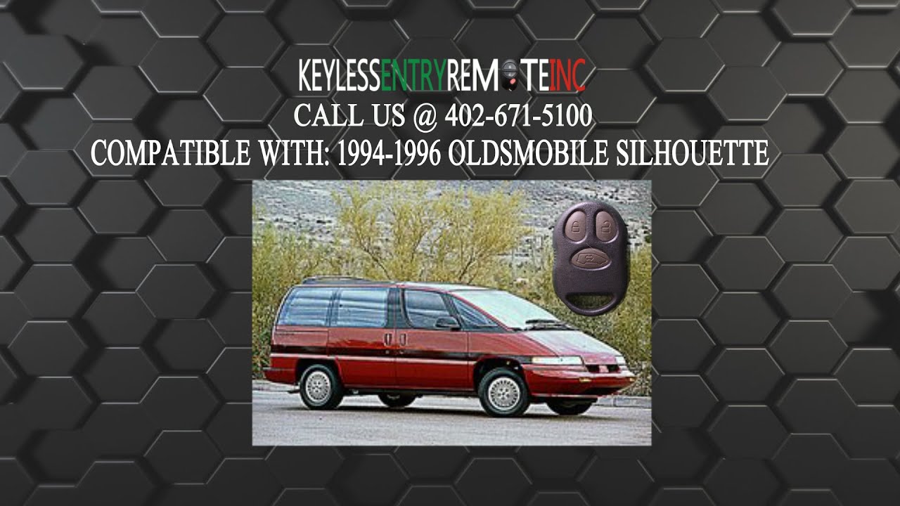 2002 2003 2004 Oldsmobile Silhouette Car Keyless Remote Key Fob