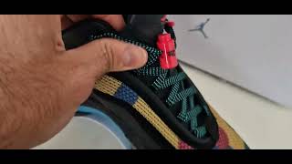 Air Jordan XXXVI 36  ( Teal/Vivid sulfur/ Rush Pink ) unboxing and on foot review 2022