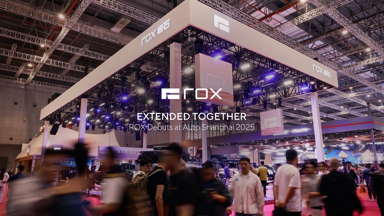 ROX debuts at Auto Shanghai 2025.