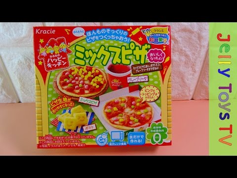 Japanese DIY candy kit Popin Cookin Kracie happy kitchen Mixed Pizza