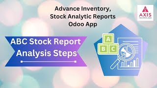 How to Prepare ABC Stock Report with Advance Inventory, Stock Analytic Reports Odoo App