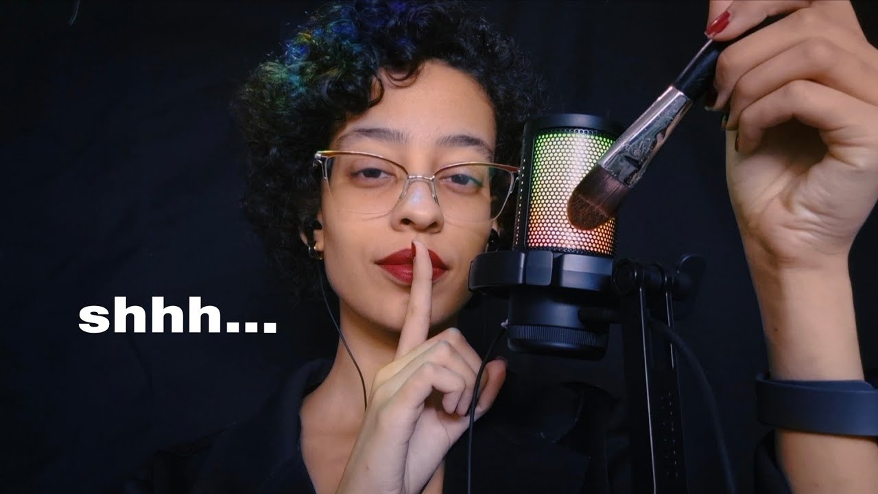 ASMR | CONTAGEM REGRESSIVA, MAS A TELA VAI ESCURECENDO... 🌑