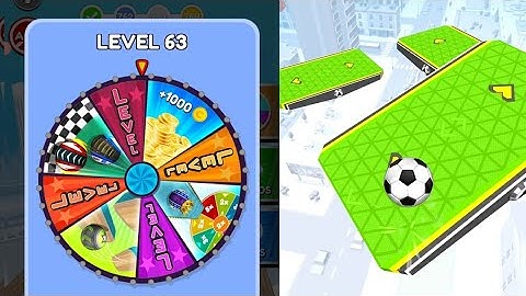 Going Balls Spin the wheel #Level 63 ( Android & IOS Gameplays )