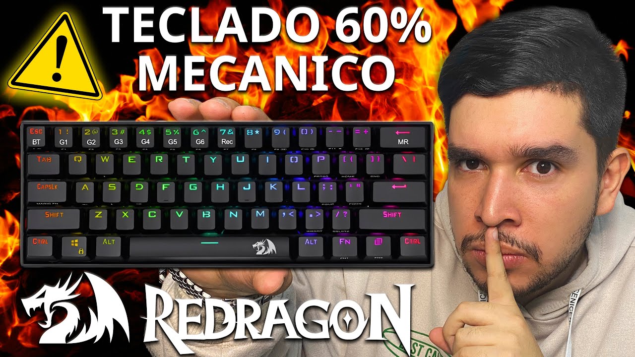 Mejor Teclado Mecánico Redragon en 2026 🔥 Teclado Gamer Redragon K530 Draconic RGB ✅