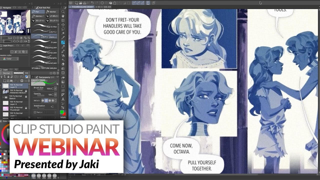 Webinar 🇬🇧 – Creating Dynamic Visuals for Comics with Clip Studio Paint ...