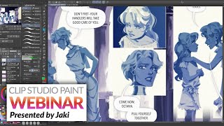 Webinar 🇬🇧 – Creating Dynamic Visuals for Comics with Clip Studio Paint presented by Jaki