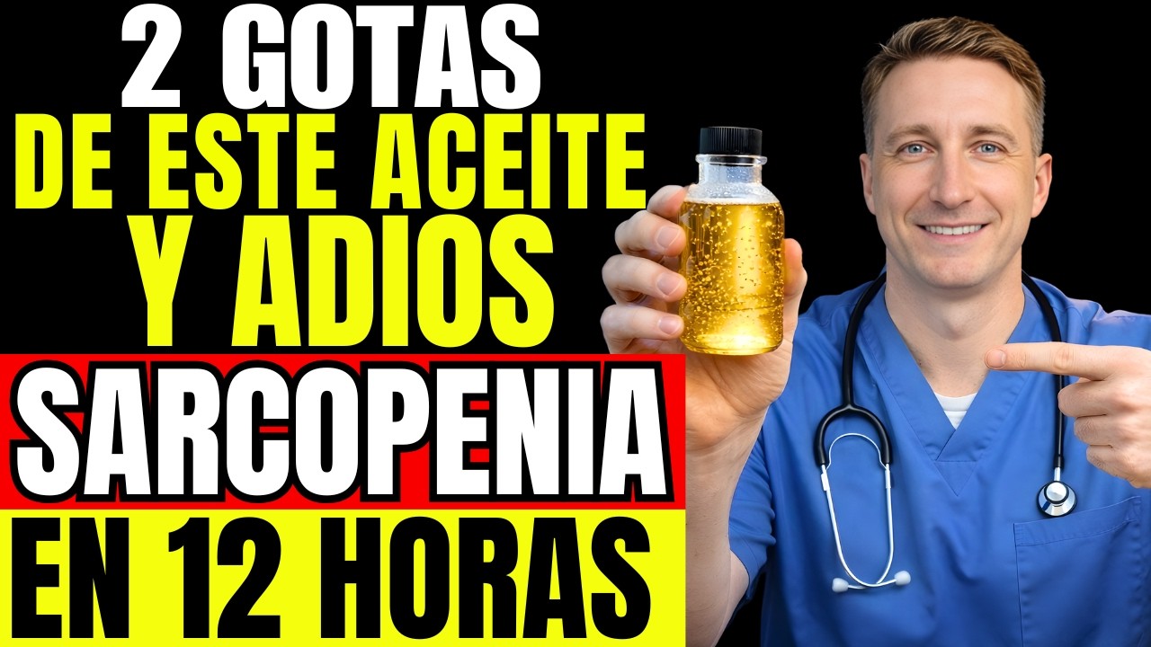 Mayores de 60: ESTE Aceite Protege tus MUSCULOS y Mejora la Circulacion en las PIERNAS Rápidamente