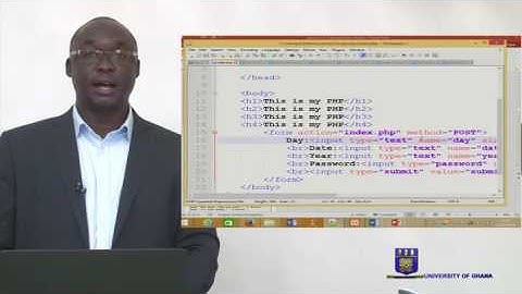 CSIT 206 : Session 1A – Introduction to PHP