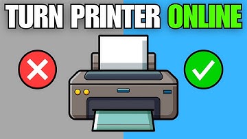 How To Turn Printer Online From Offline Mode (Windows 11)