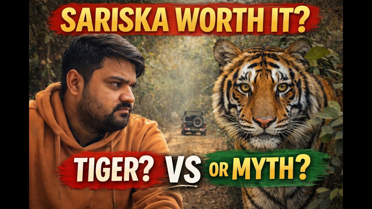 EP-2 | Solo Safari in Sariska Tiger Reserve 🐅 | Honest Experience