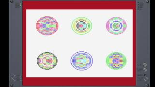 MSX typed in Circle Graphic Demo 2