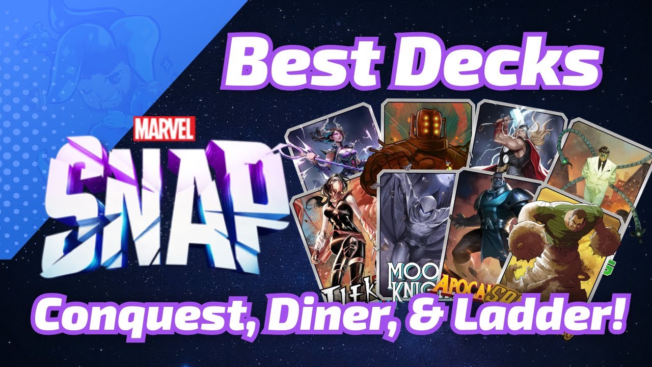 BEST DECKS for Infinite Conquest, Deadpool's Diner, & Ladder in Marvel SNAP! - August 3rd, 2024