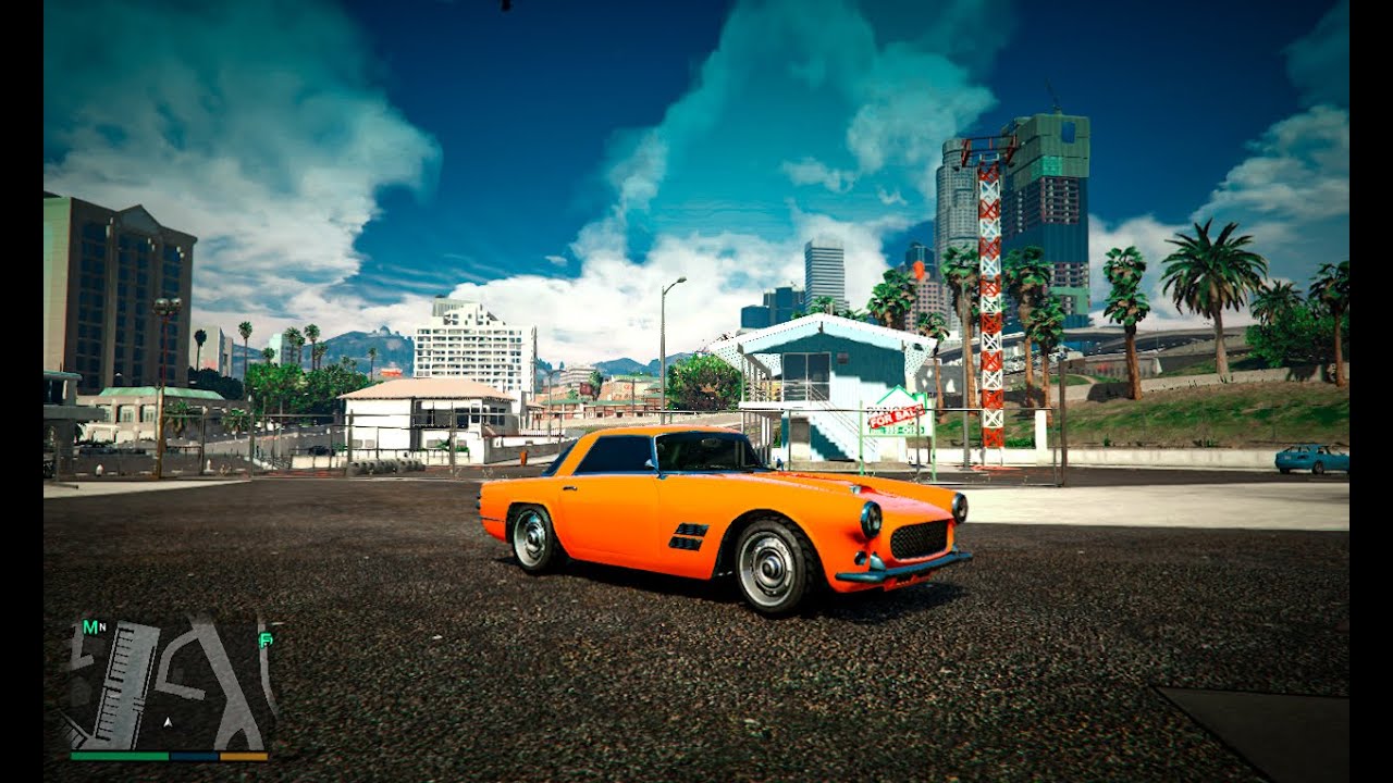 GTA V: Advanced Graphics Settings -Realistic Gameplay